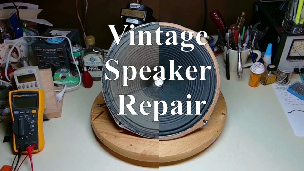 Vintage Speaker Repair