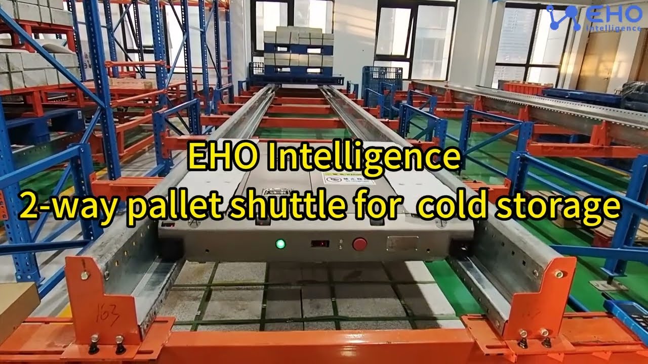 2-Way Pallet Shuttle | Cold Storage Version