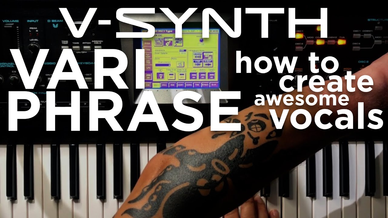 Roland V-Synth — как создать потрясающий вокал с помощью собственного ужасного голоса!