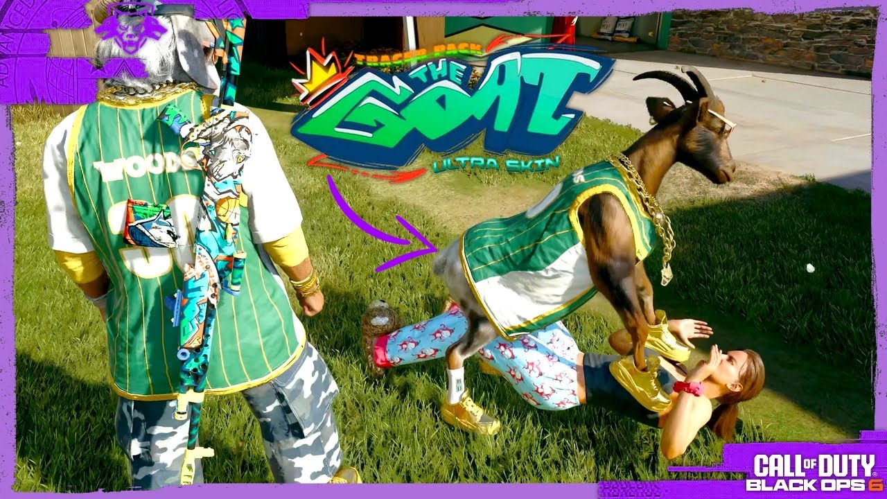THE NEW RAMMED FINISHING MOVE | The GOAT Ultra Skin Bundle Showcase & Gameplay BLACK OPS 6 WARZONE