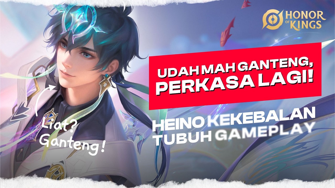 Si Ganteng yang kuat dan Tahan Lama | HEINO Honor Of Kings Gameplay