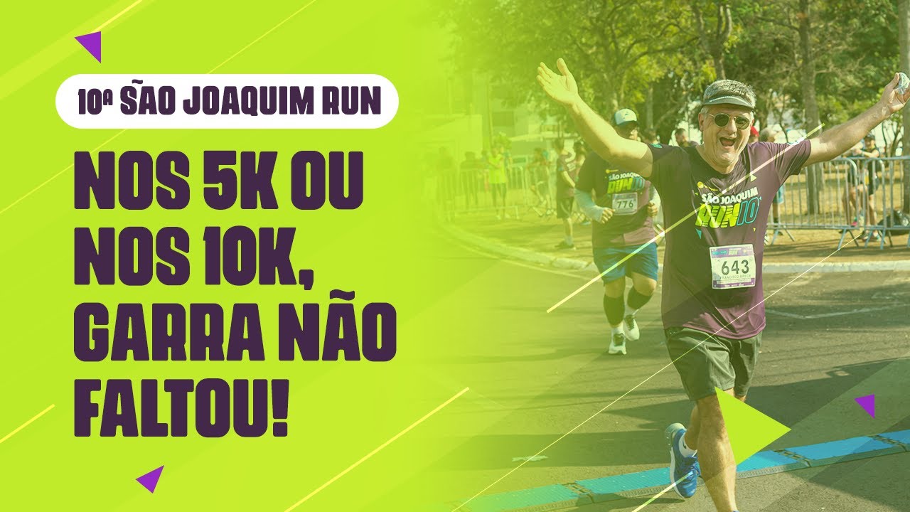São Joaquim Run 2022: nosso reencontro com as ruas de Franca