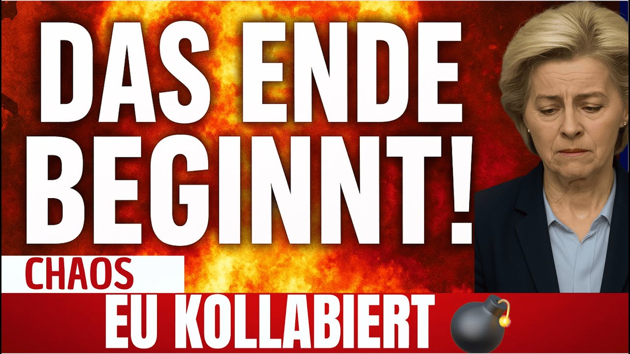 🚨CHAOS🚨 EU IM ZERFALL?! 🇪🇺 Machtkrieg in Br&uuml;ssel l&auml;hmt ganz Europa!