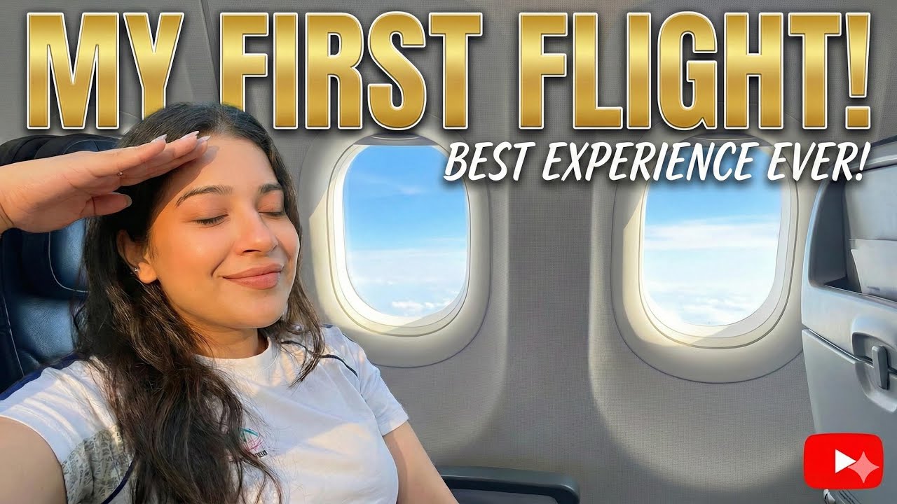 My first flight ✈️ Experience || Prachi Sharma || vlog 