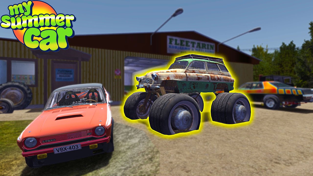 OFFROAD FIXED RUSCKO MONSTER TRUCK - My Summer Car Story 