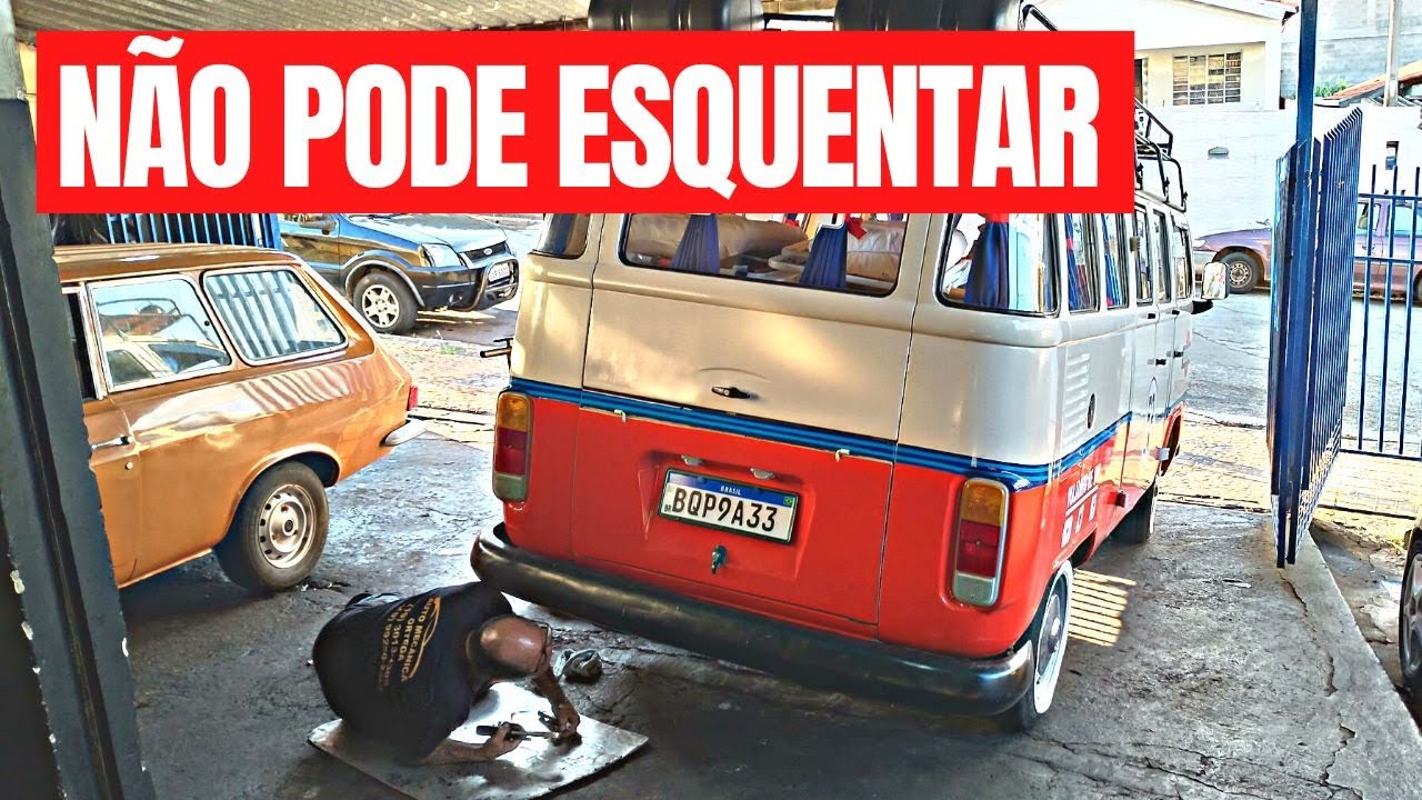 MEDIDOR DE TEMPERATURA DE ÓLEO NA KOMBI AR | Viajando de Vw #ep241