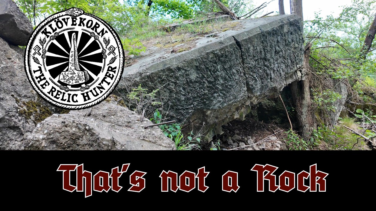 Эпическое открытие доктора Кловекорна о секретном командном комплексе: &laquo;Это не камень&raquo; #ww2 #эпично