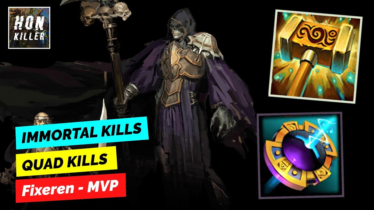 HoN Soul Reaper MOCK OF BRILLIANCE with PORTAL KEY - MVP