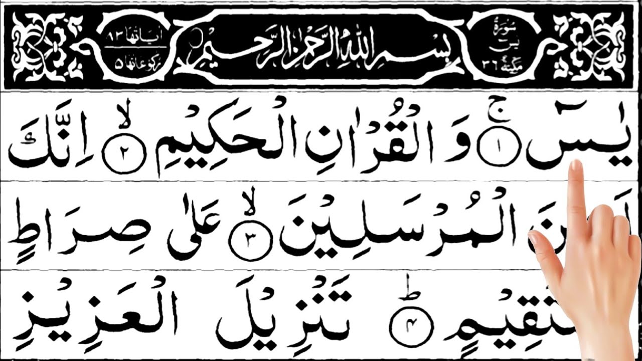 Surah Yaseen Full Recitation with Clear Voice | Quran Tilawat for Peace & Guidance | Miras-e-Quran