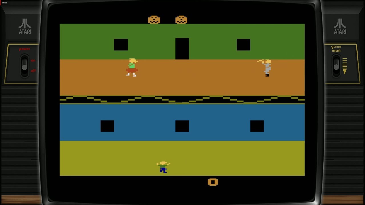 Halloween Atari 2600 Gameplay – Rare Survival Horror Classic Inspired by the 1978 Horror Film