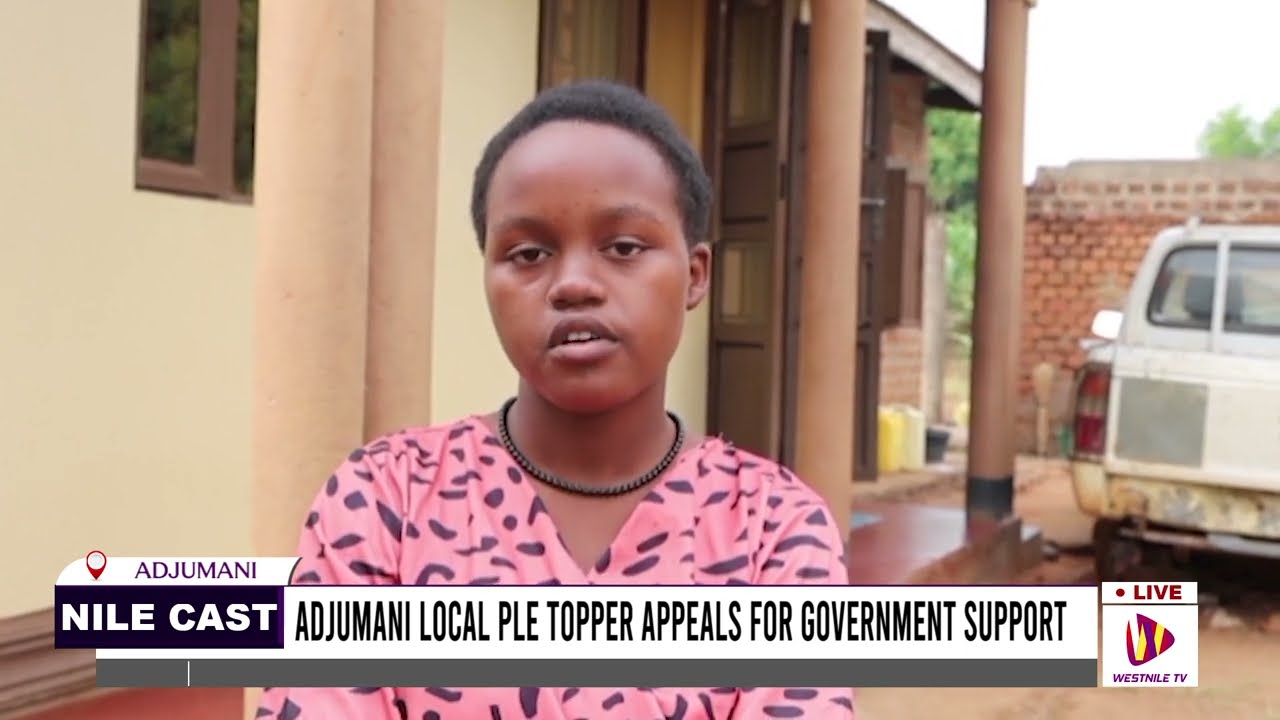 ADJUMANI LOCAL PLE TOPPER APPEALS FOR GOVERNMENT SUPPORT.