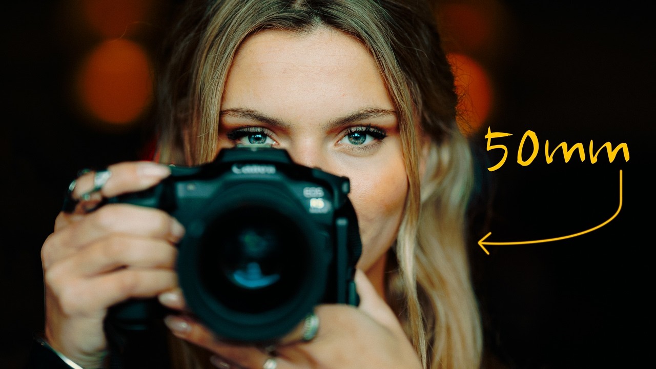 Портретная фотография 50 мм [POV 4K]