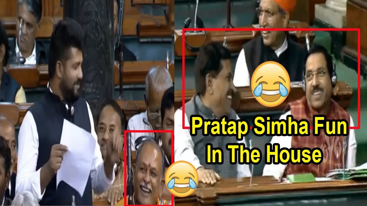 Pratap Simha Fun In Parliament | BJP Karnataka MP | YOYO TV Kannada