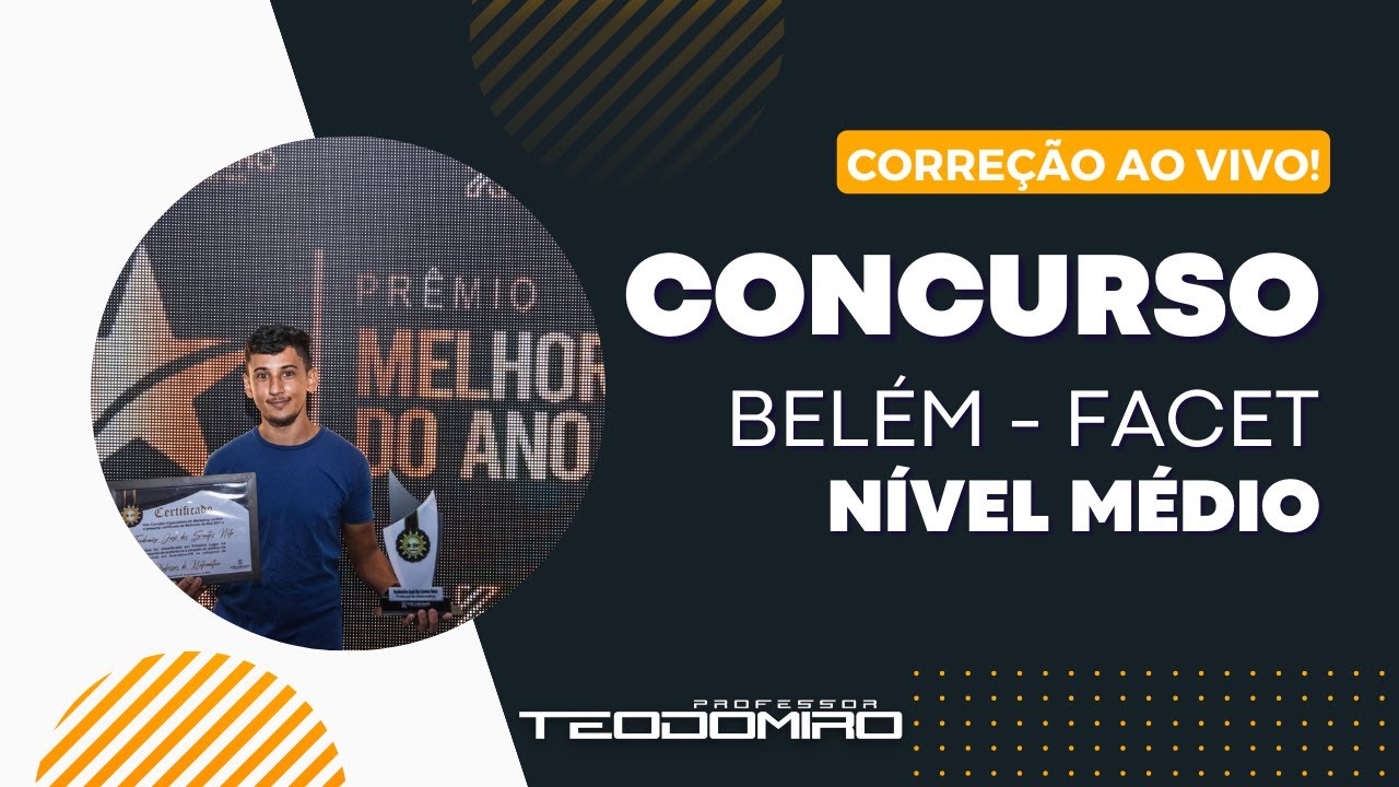 BELÉM - FACET | Correção da Prova de Nível Médio