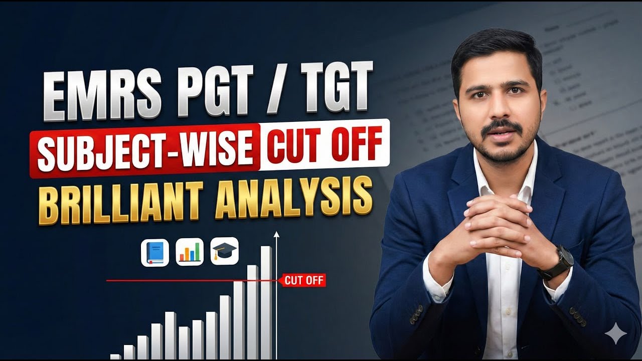 EMRS 2025 | PGT & TGT | Subject Wise Cut Off Analysis | Aman Sir