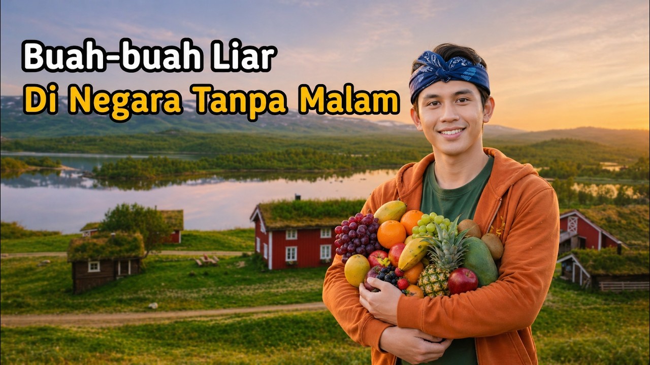 Buah-buah Liar di Negara Tanpa Malam ll Begini Suasananya yang Bikin Betah ll #Swedia #youtube