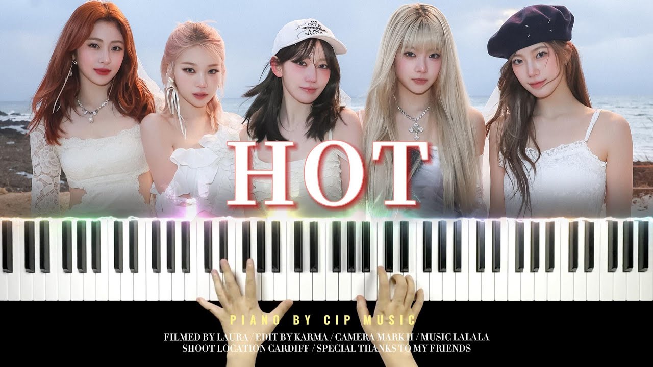 LE SSERAFIM (르세라핌) - &ldquo;HOT&rdquo; Piano Cover | Piano by CIP Music