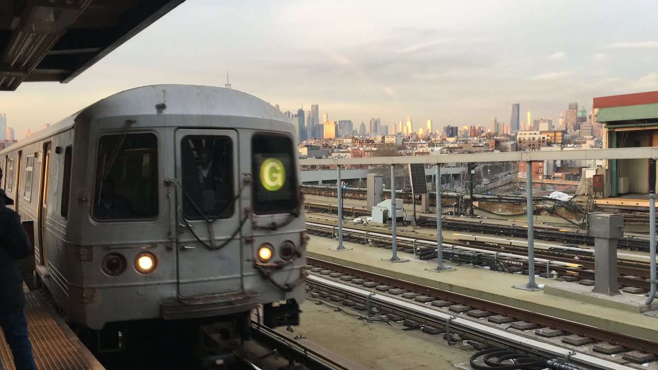 R46 G Train + Smith/9th Streets Subway Action