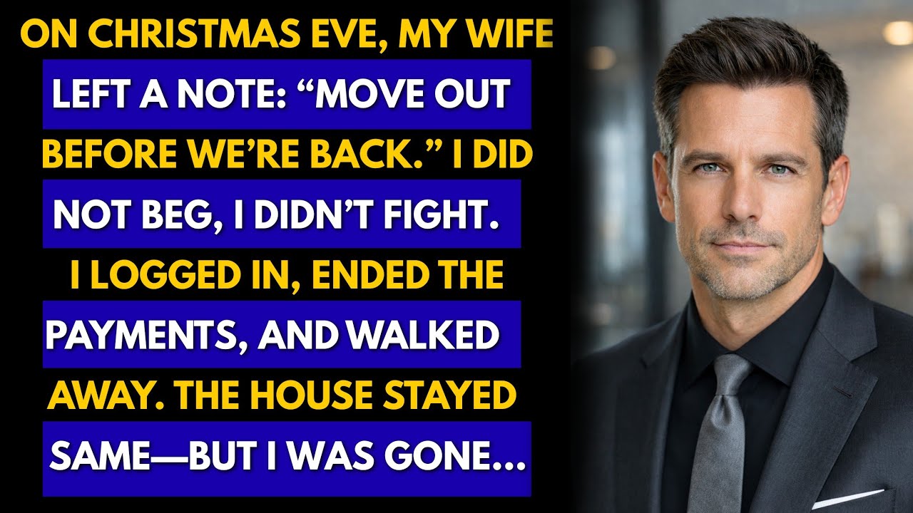 Move Out Before We’re Back,” My Wife Said. So I Ended the Payments.