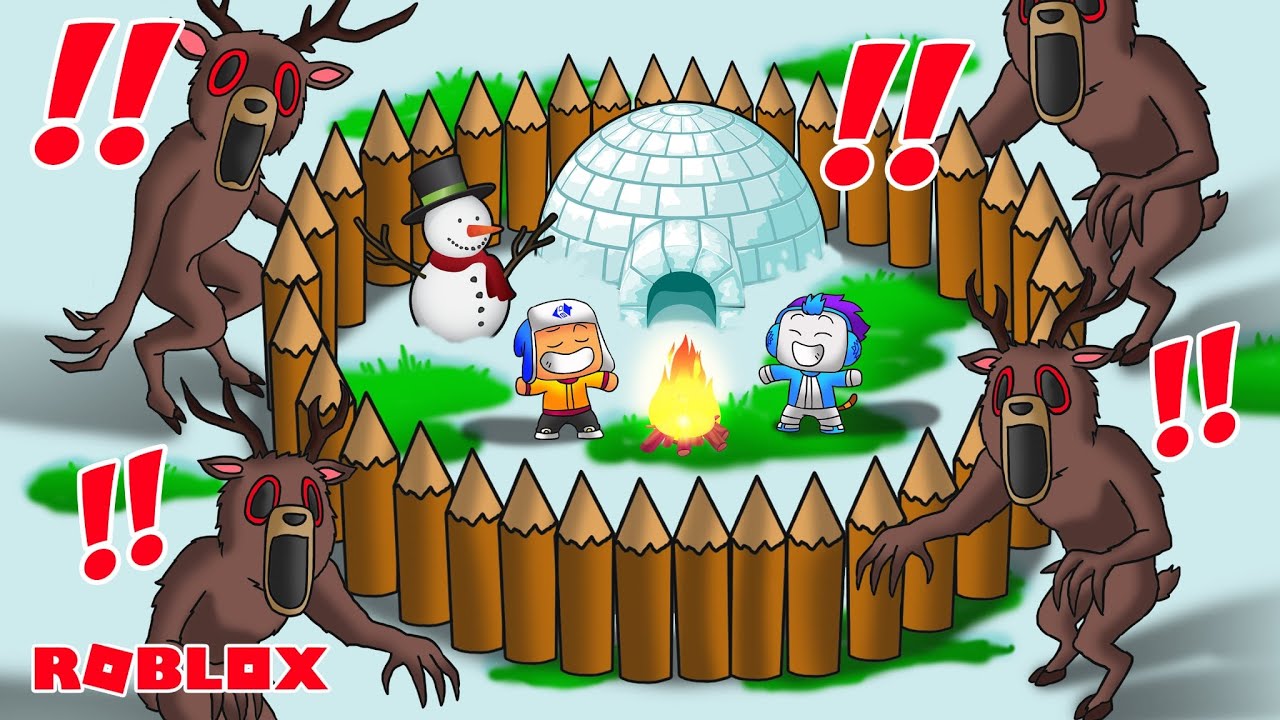 PERTAMA KALI BABY DEL DAN MOCIL MAIN 99 NIGHTS IN THE FOREST DI ROBLOX!!