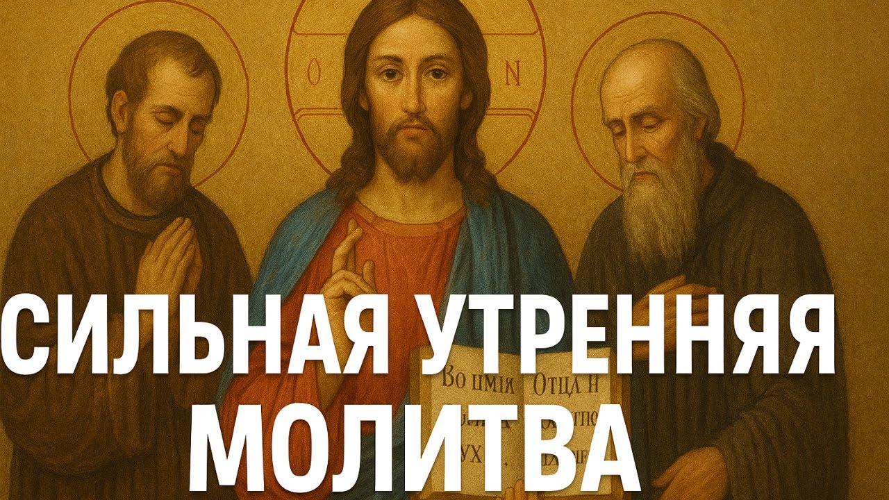 Сильная Утренняя Молитва — Начни День с Богом | Молитва Благодарности и Силы