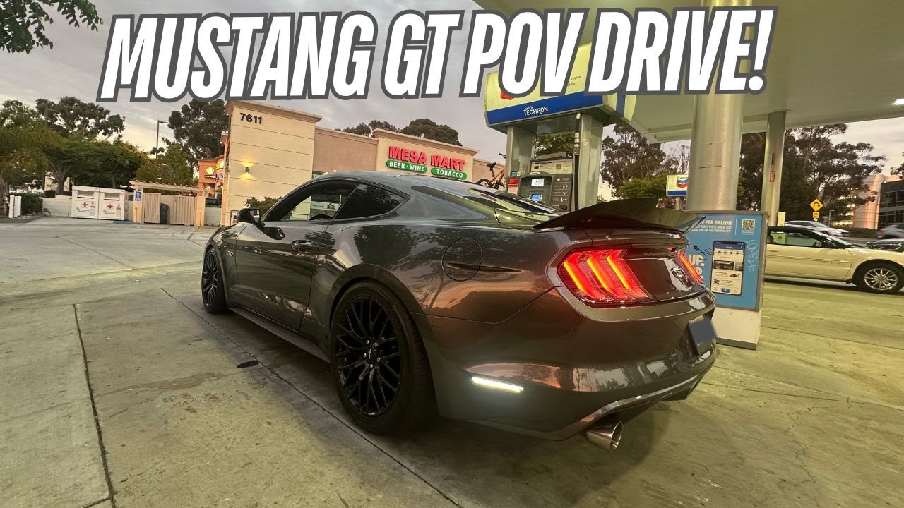 4K POV DRIVE IN MY LOUD 2017 MUSTANG GT! | Valvetronic Universal Exhaust!