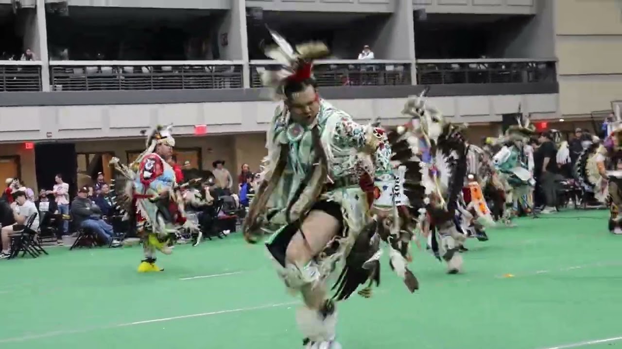Jr Men’s Traditional SNL (group 2 back to back) at 4Bears Powwow 2024