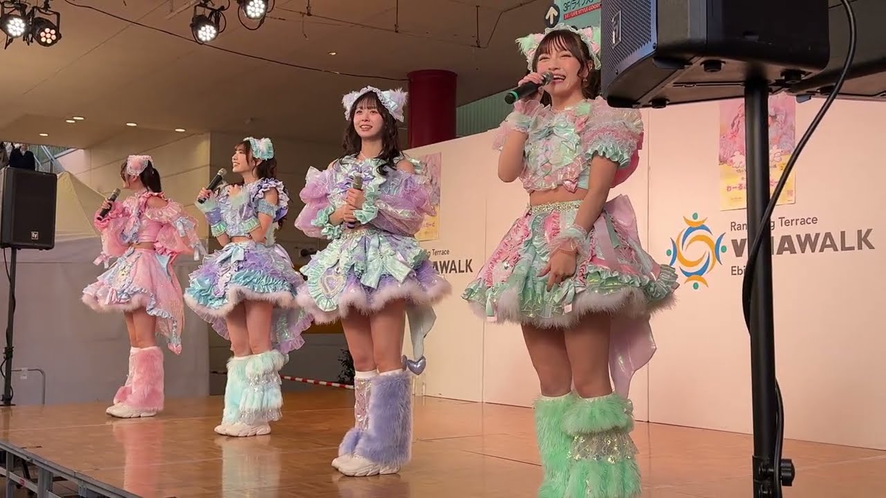 2024.12.29   わーすた　NewSG「わーるどすたんだーど」リリース記念ミニライブ　@ビナウォーク