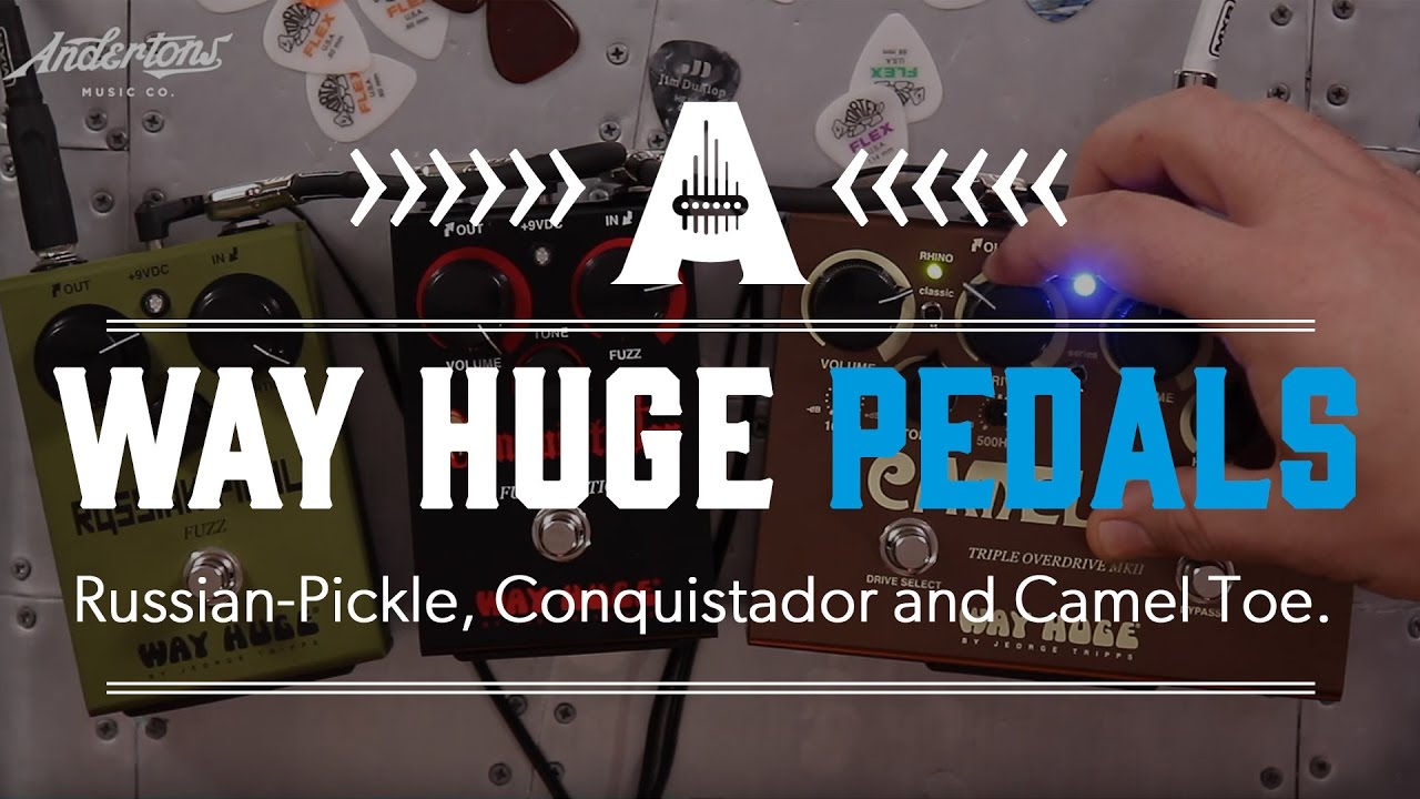 3 Dirt Pedals With Dirtier Names - Way Huge Electronics
