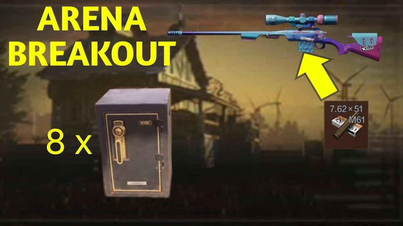 ARENA BREAKOUT M24 I OPEN 8 SAFE
