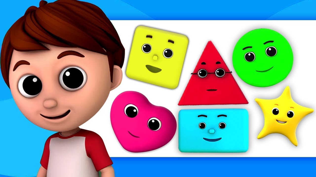 bentuk lagu | belajar bentuk dalam bahasa | Shape Song | Baby Box Indonesia | Lagu Anak
