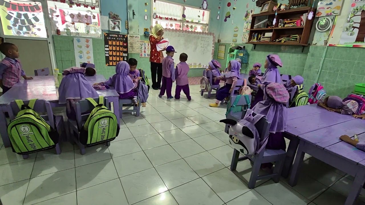 Melipat&menempel bentuk gigi_kebersihan gigi