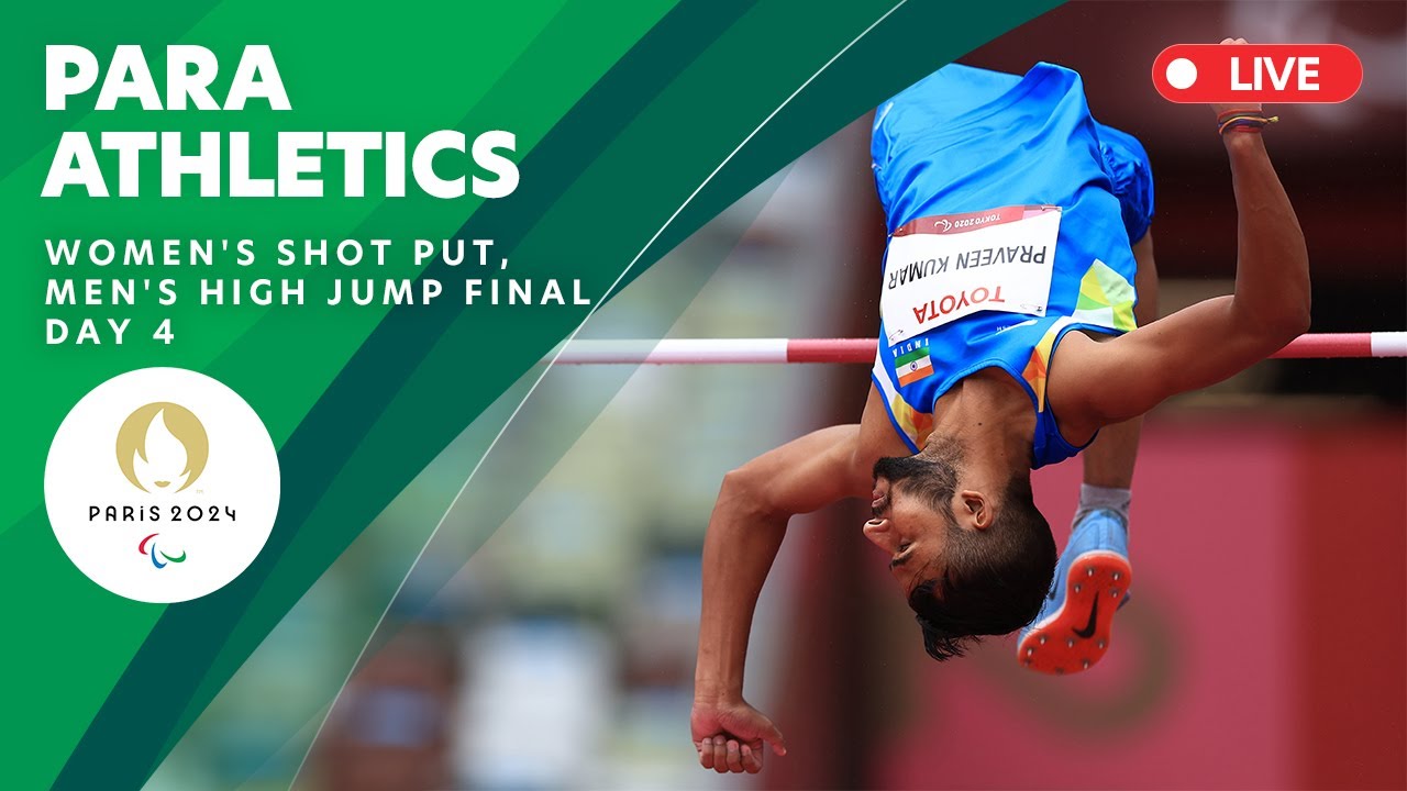 Para Athletics - Women's Shot Put, Men's High Jump Finals | Day 4 | Paris 2024 Paralympics