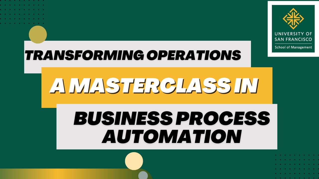 Transforming Operations: A Masterclass in Business Process Automation