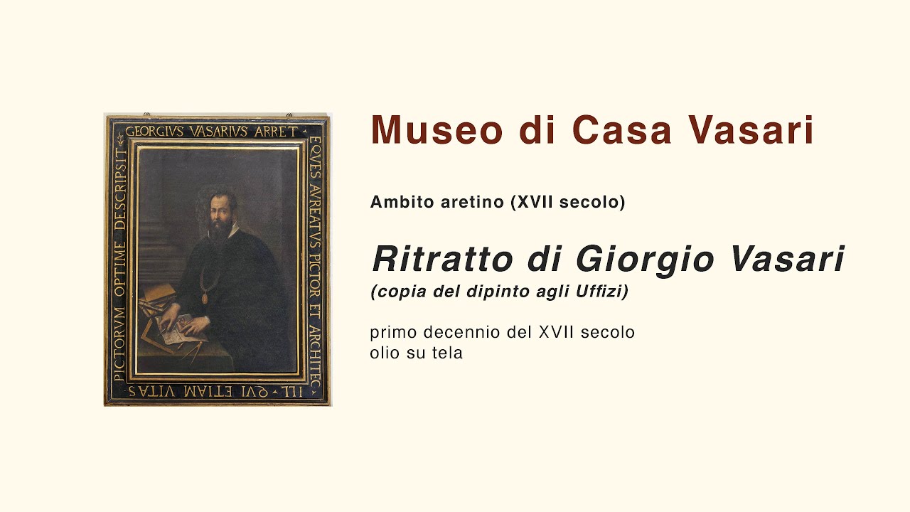 QRdreria - Ritratto di Giorgio Vasari