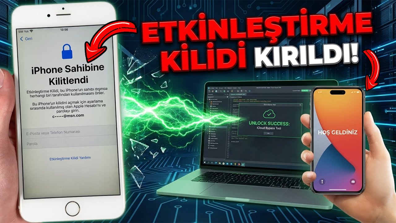 (2026 Güncel) iPhone iCloud Bypass | Etkinleştirme Kilidi Kaldırma