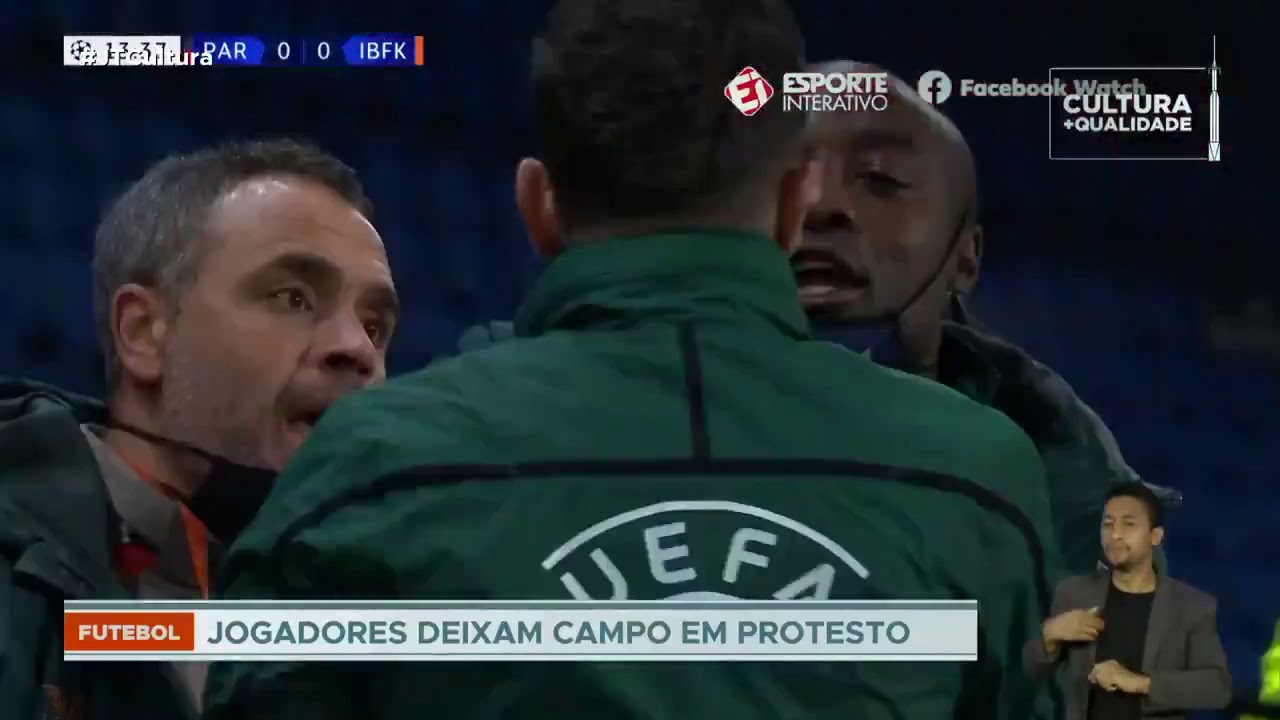 Ato de racismo durante partida de futebol faz jogadores deixarem o gramado em protesto