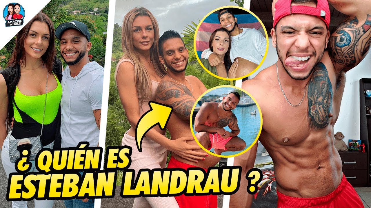 CONOZCA a Esteban Landrau la PAREJA de Danna Sultana, con quien REALIZO un EMBARAZO TRANSGÉNERO