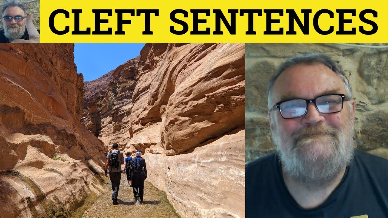 🔵 Cleft Sentences Examples - Cleft Sentences Explained Using Cleft Sentences Grammar Cleft Sentences