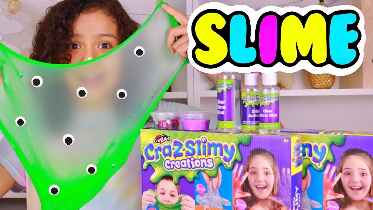 Ambi C | Cra-Z-Art Slime Kit Unboxed | Cra Z Slimy Creations Slime | Crazy Slime | Toy Unboxing