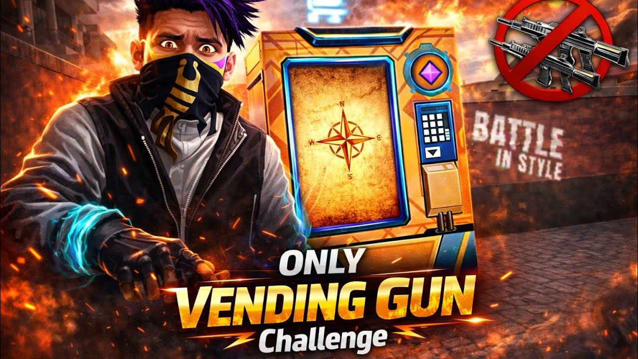 Only Vending Gun Challenge ❤️‍🔥😱