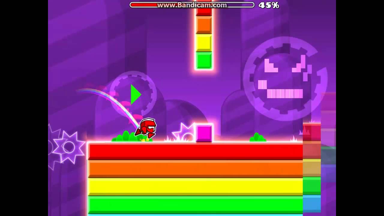 Geometry Dash - Lvl 19 | Geometrical Dominator [HARDER] by RobTop | 100% COMPLETE