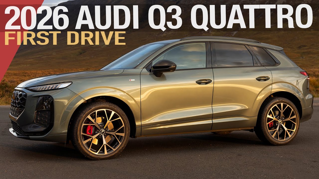 First drive! 2026 AUDI Q3 TFSI 265HP QUATTRO - Driving the best version of the new Q3 - All details