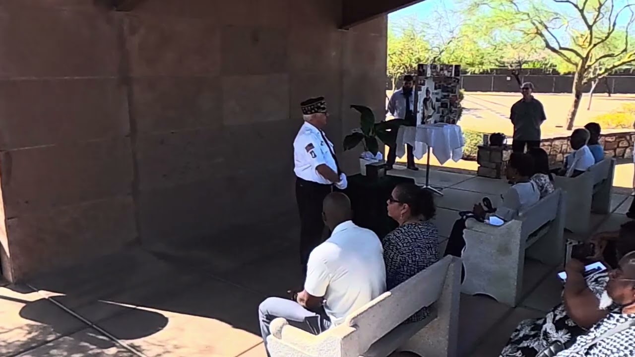 Robert McFadden Sr. Military Honors Funeral service