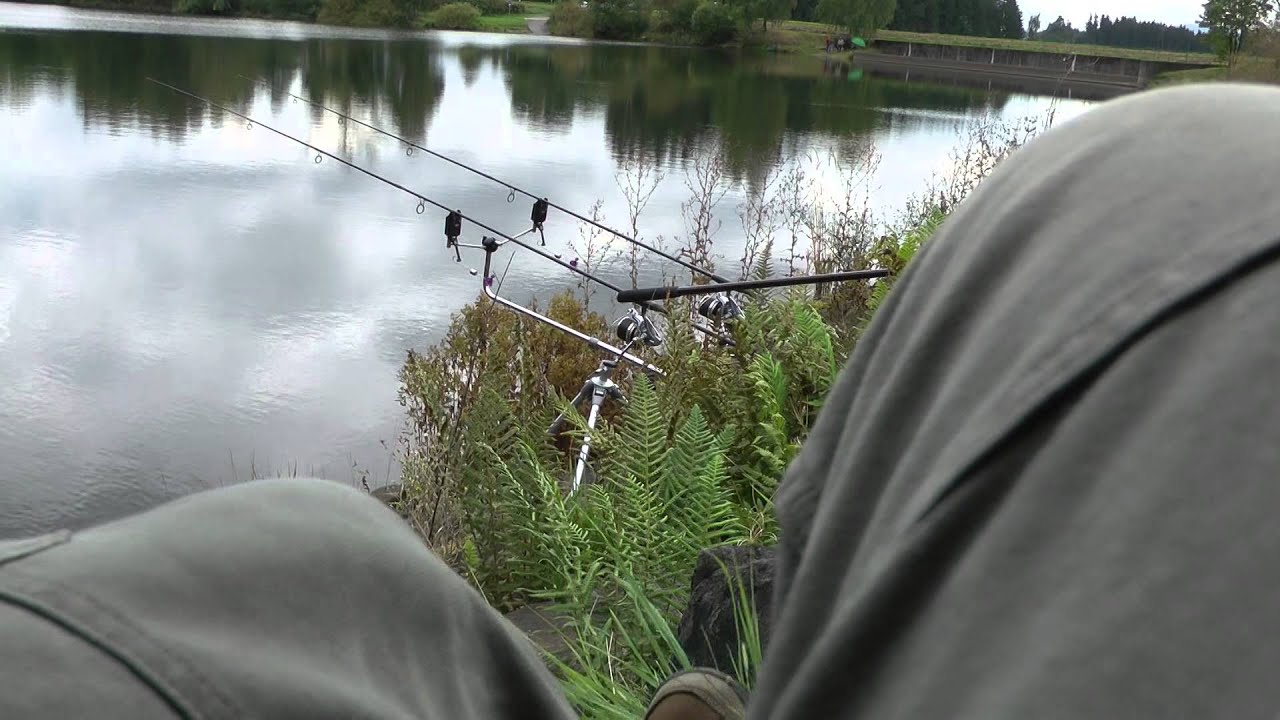 Video pamietnik nr. 60 zasiadka na karpie  Łowienie carphunter karpfenangeln