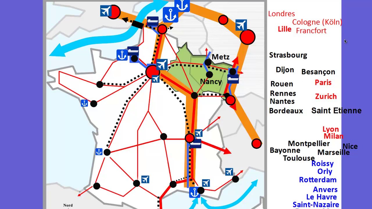 transport en france et en europe