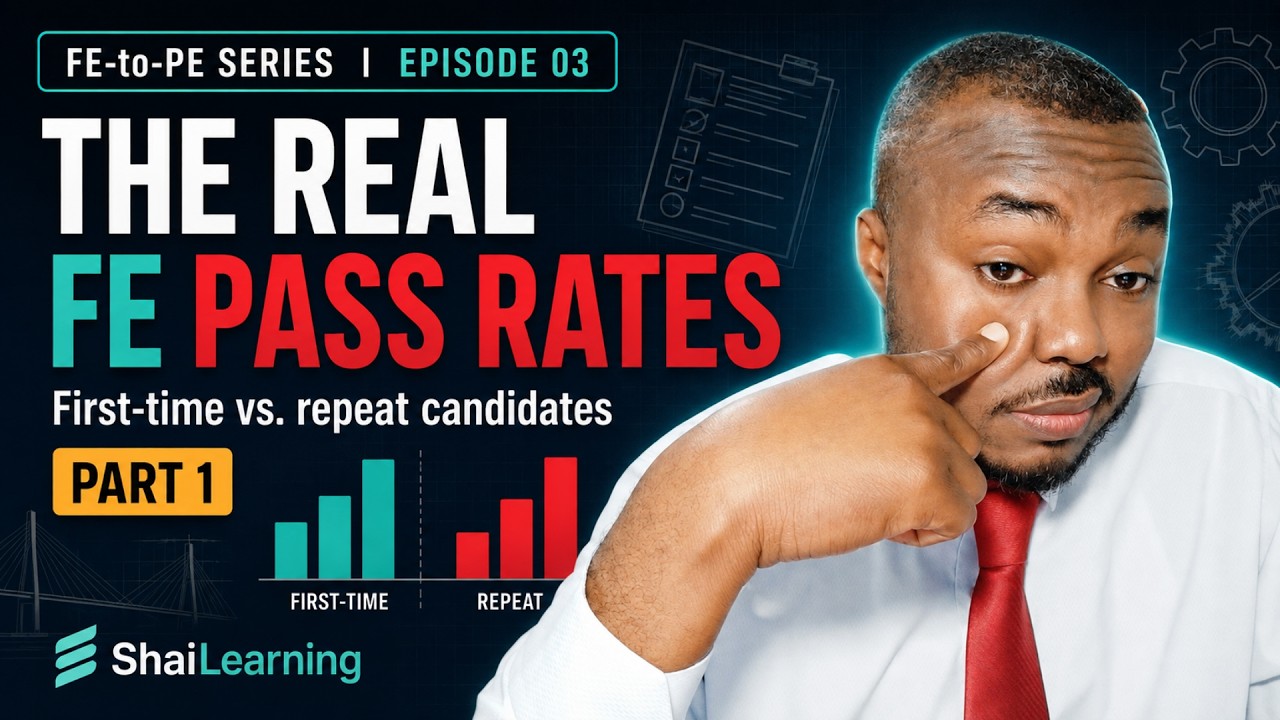 Part 1 -  FE Exam Pass Rates Explained  - What the Numbers Really Mean