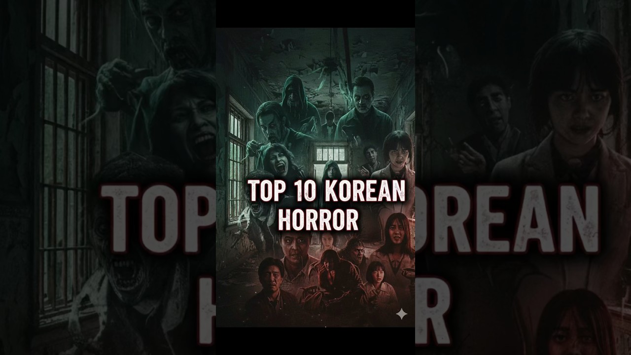 Top 10 Korean Horror Movies You Must Watch 👻🇰🇷 #KoreanHorror #HorrorMovies #top10movies