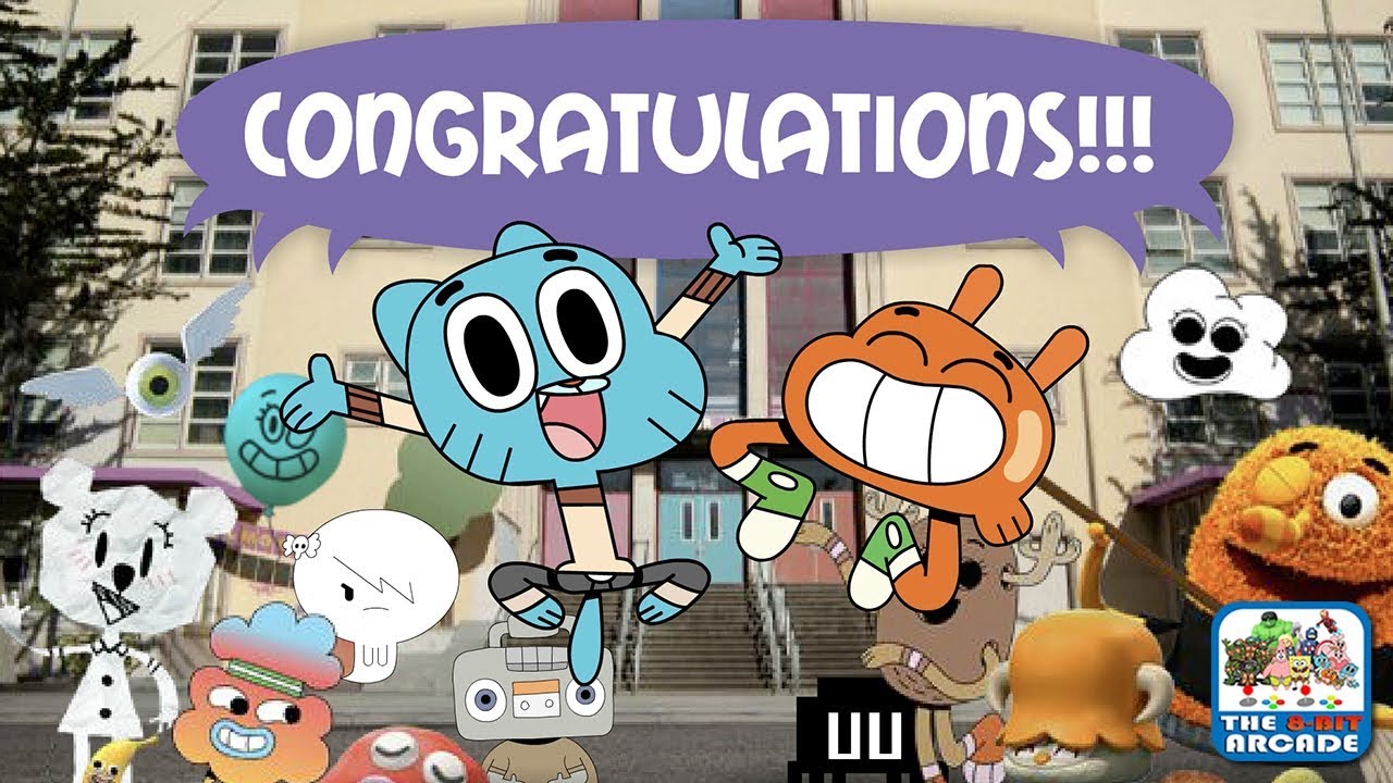 Gumball: School House Rush - Plugging the Leak to Save the School (CN Games)
