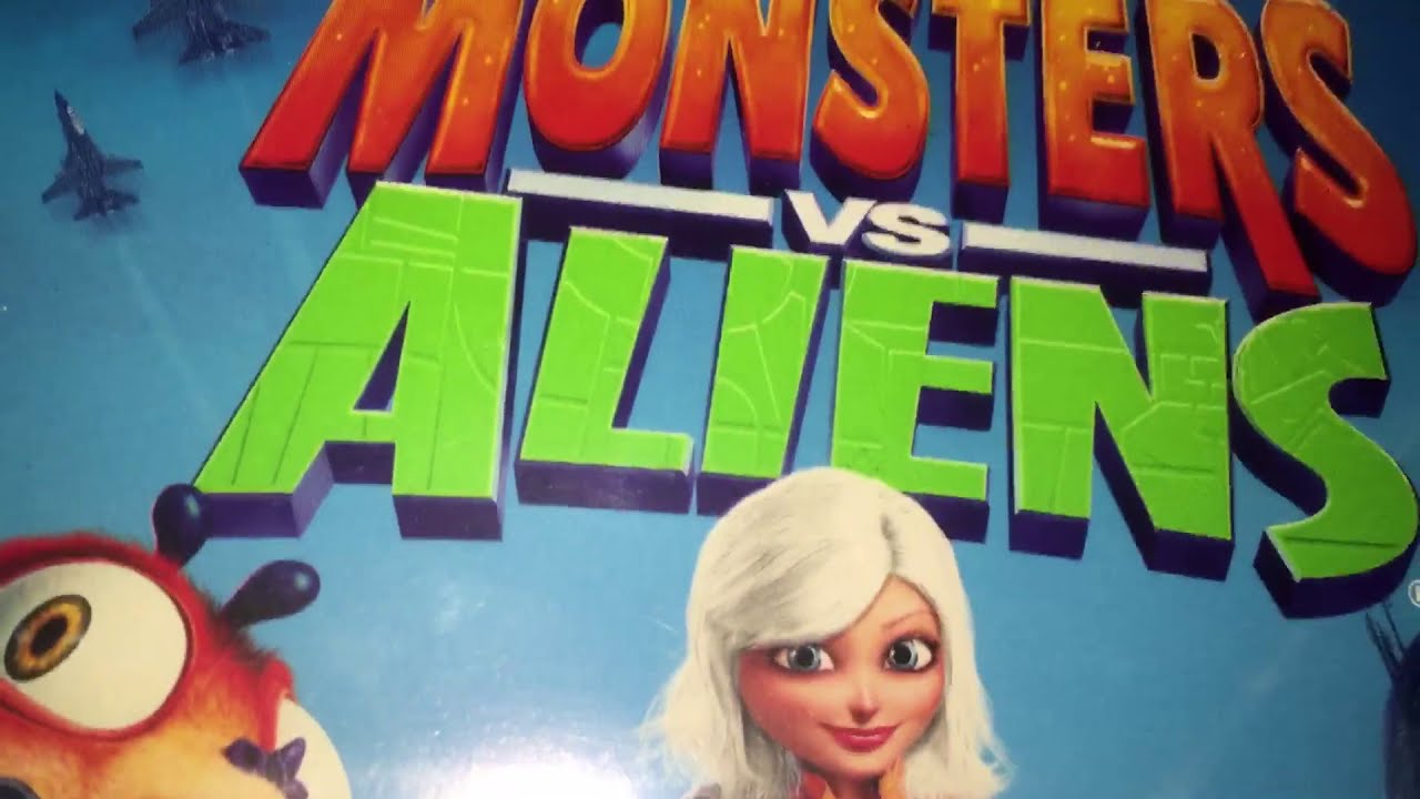 MONSTERS VS ALIENS DVD